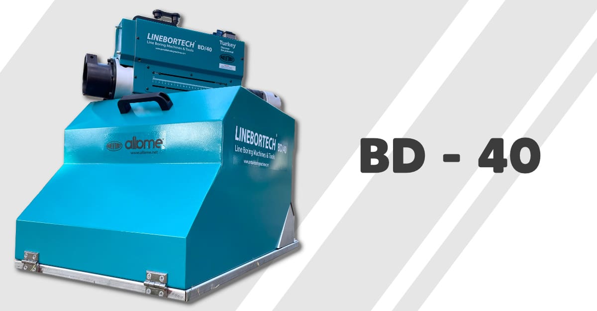 Portable Line Boring Welding Machine BM-40 Compact